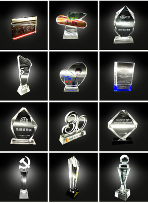 國(guó)工水晶授權(quán)牌定制 企業(yè)年會(huì)與慶典的高端紀(jì)念禮品